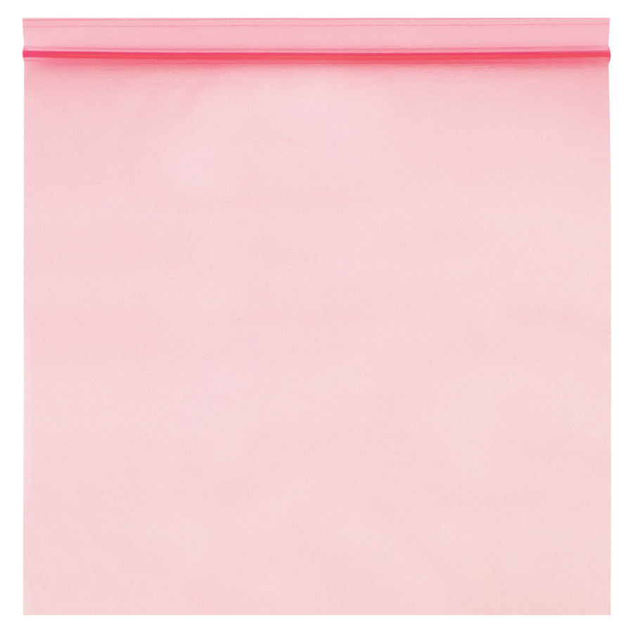 6x8 4 Mil Pink Reclosable Anti-Static Poly Bags 1000/Case PBAS2140 - alias listing
