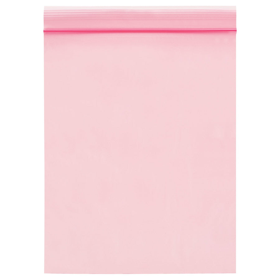 3x5 2 Mil Pink Reclosable Anti-Static Poly Bags 1000/Case PBAS705 - alias listing