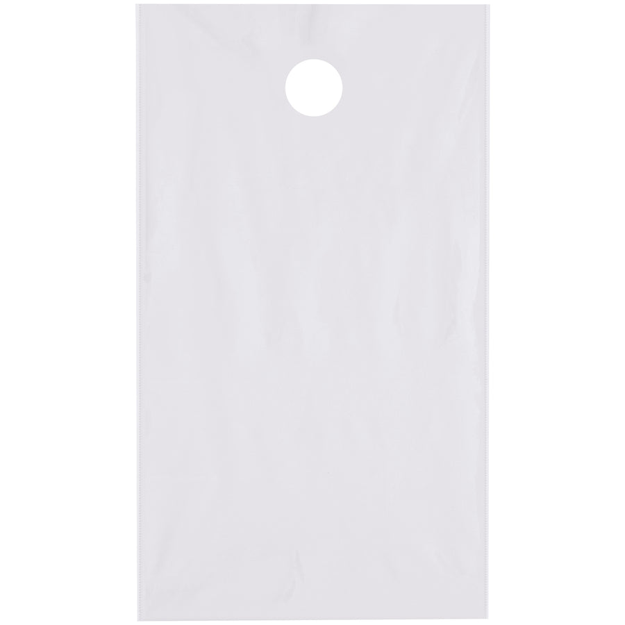 Distribute marketing materials, newspapers, and promotional samples with professional-grade 9x16" clear doorknob poly bags. Made from 1.5 mil LDPE polyethylene for reliable durability and visibility. Order by the case‚1000 bags per box for cost-efficient bulk packaging.