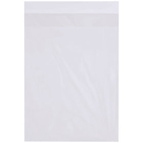 Secure your products instantly with these 18 x 24" 2 mil clear flap lock poly bags–no tape required. Each case includes 500 bags with a 3" fold-over cuff for reliable closure. Ideal for food storage, apparel protection, and flatware packaging with FDA-compliant LDPE construction.