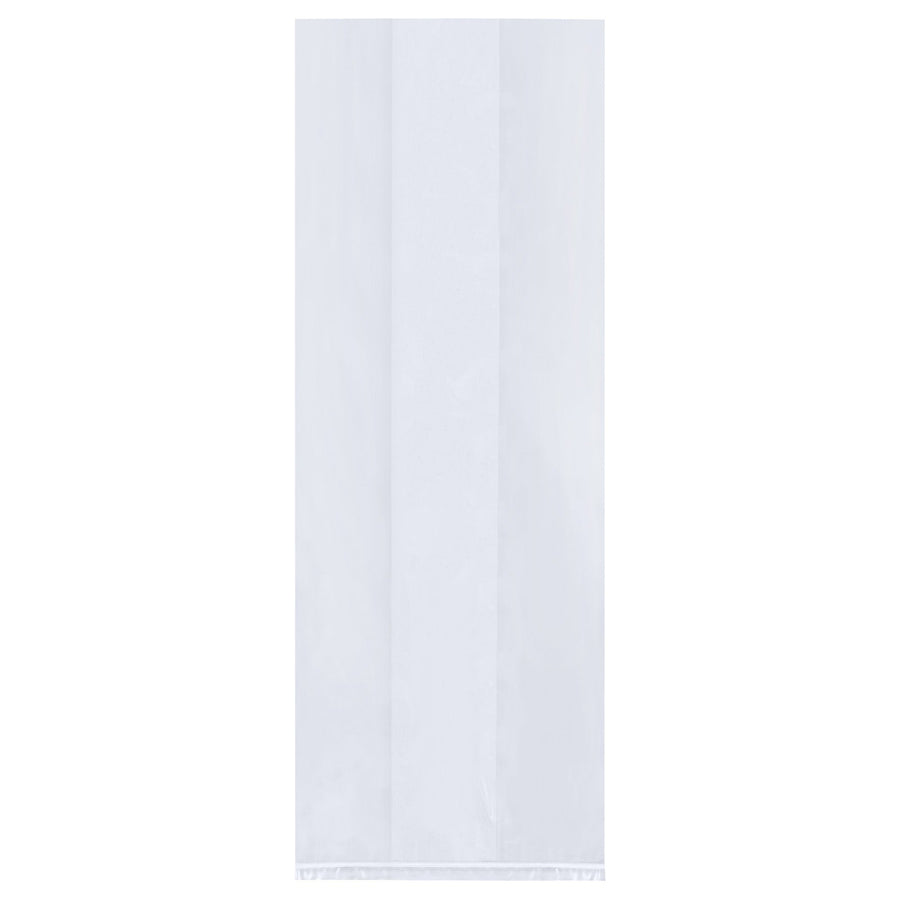 4.5x10.75 1.5 Mil Clear Gusseted Polypropylene Bags 2000/Case PBG120 - alias listing