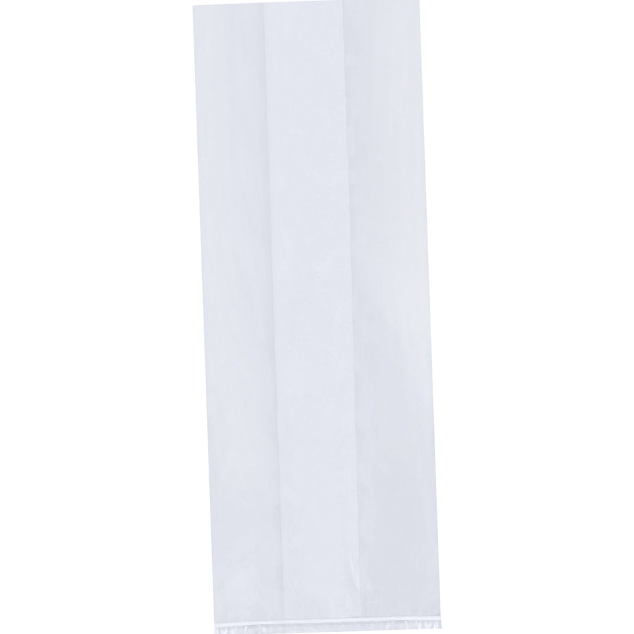 9 x 4 x 2 3/4 in 1.5 Mil Clear Gusseted Poly Bags 2000-Pack PBG121