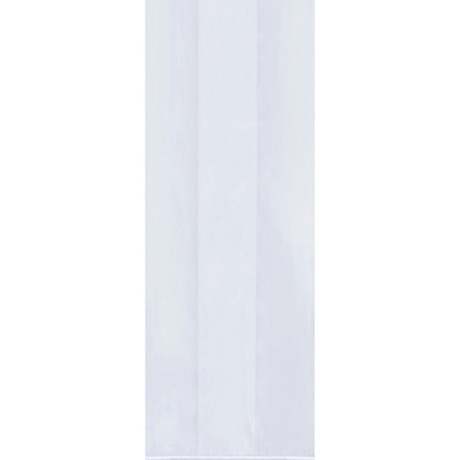 8x3x15 1.5 Mil Clear Gusseted Poly Bags 1000-Pack PBG133
