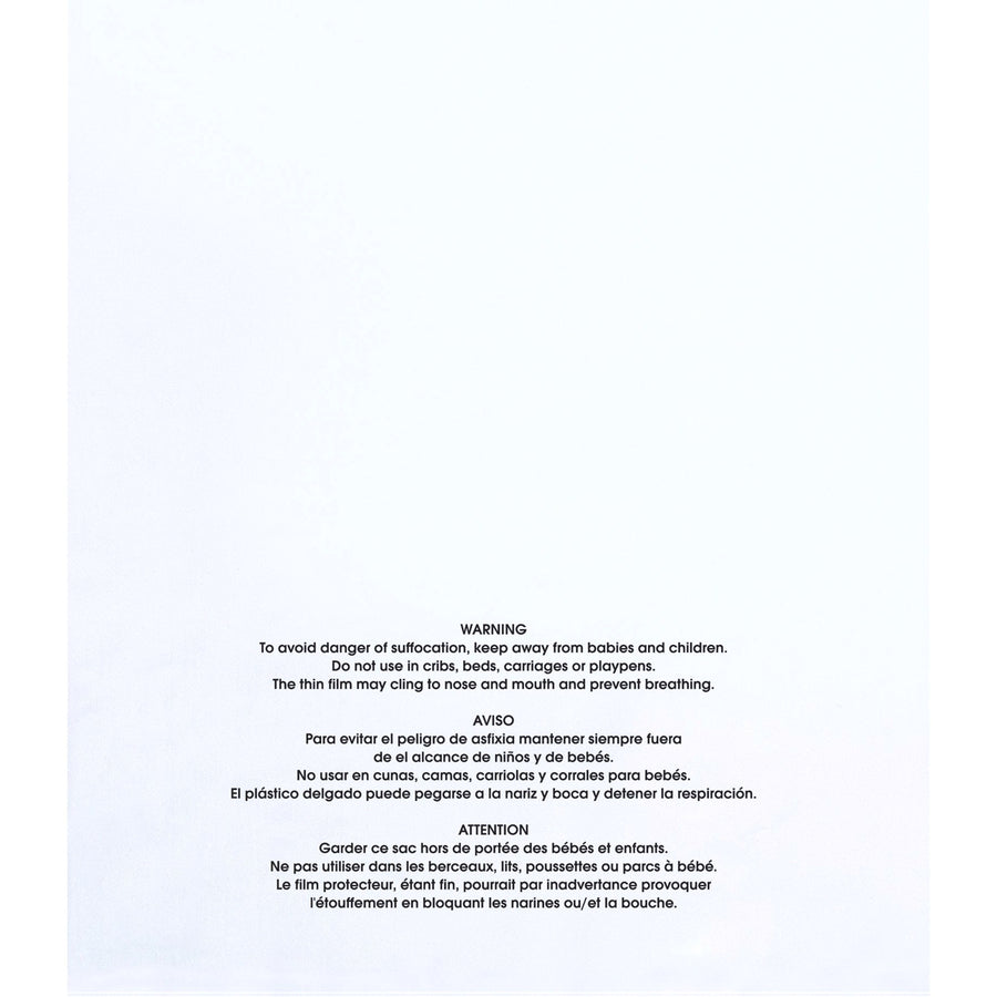 14x20 1 Mil Clear Flat Suffocation Warning Poly Bags 1000/Case PBM14201 - alias listing