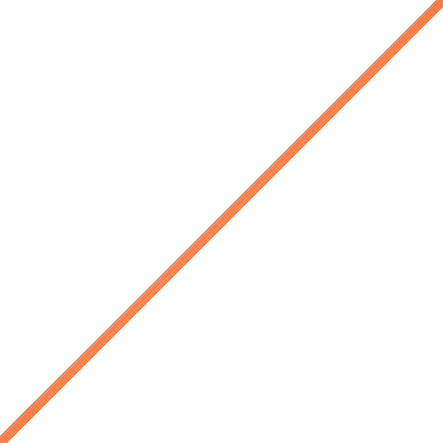 10 in Orange Paper Twist Ties Pre-Cut 2000-Pack PBT10O