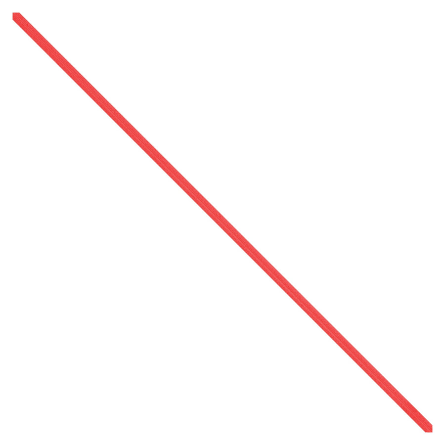 10 in Red Paper Twist Ties Pre-Cut 2000/Case PBT10R