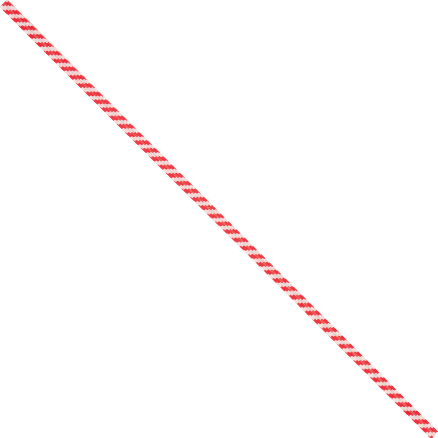 Economical 12" red and white candy stripe paper twist ties with flexible wire coil for reliable bag closure. Pre-cut for immediate use and sold by the case of 2,000 ties. Perfect for food packaging, treat bags, and snack applications requiring compliance-ready, durable construction.