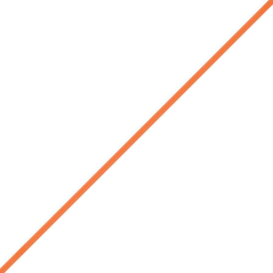 12 in Orange Paper Twist Ties Pre-Cut 2000/Case PBT12O