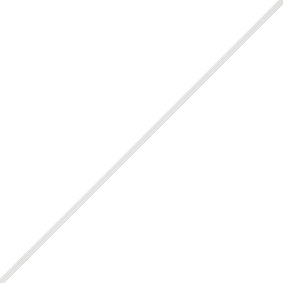 8 in White Paper Twist Ties 2000/Case PBT8W