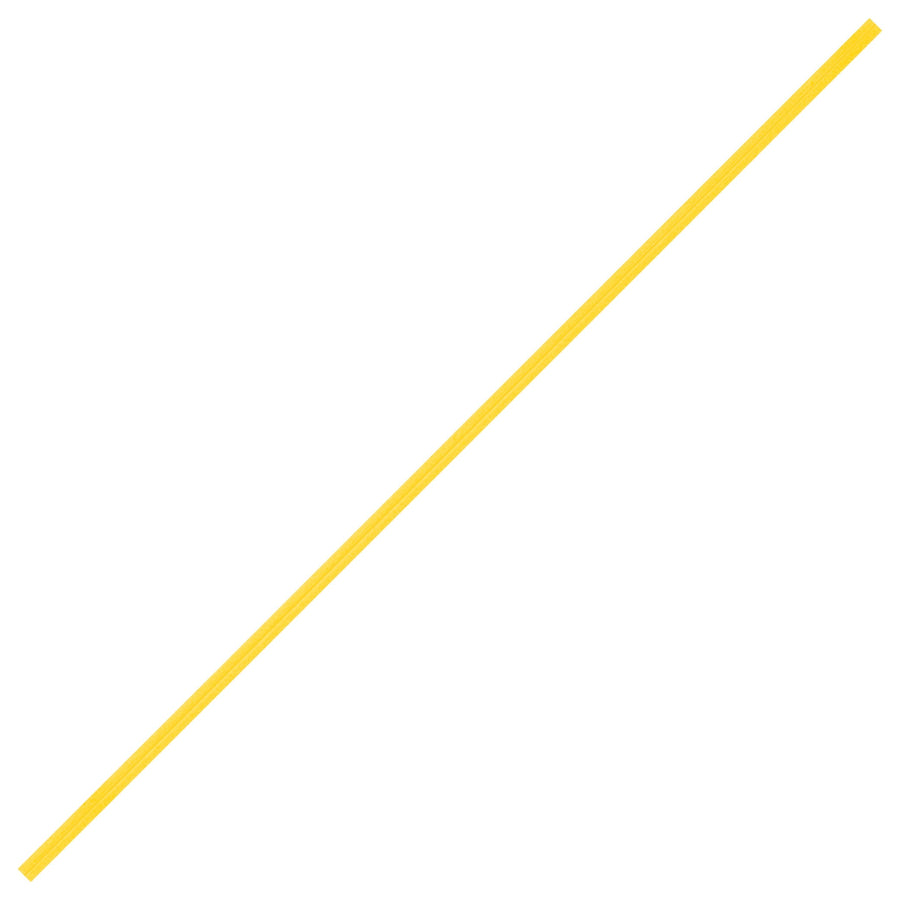 8 in Yellow Paper Twist Ties 2000/Case PBT8Y