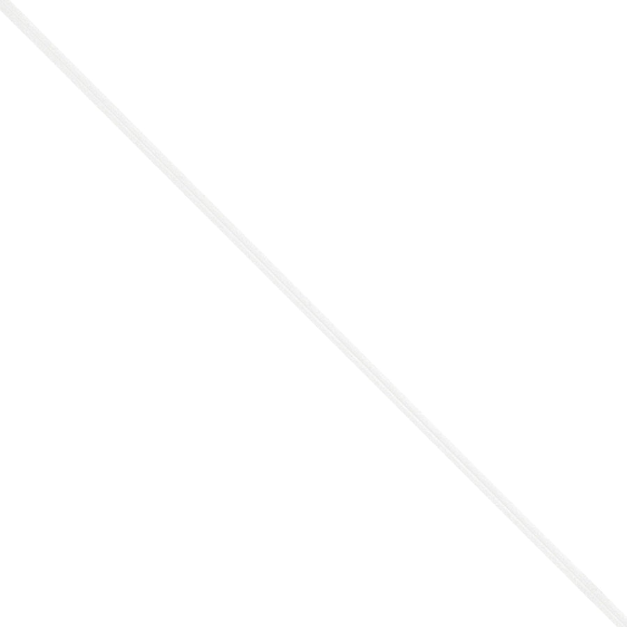 9 in White Paper Twist Ties 2000/Case PBT9W