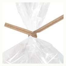4 in Recycled Paper Twist Ties 2000/Case
