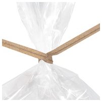 6 in Recycled Paper Twist Ties 2000/Case