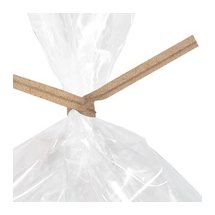 8 in Recycled Paper Twist Ties 2000/Case
