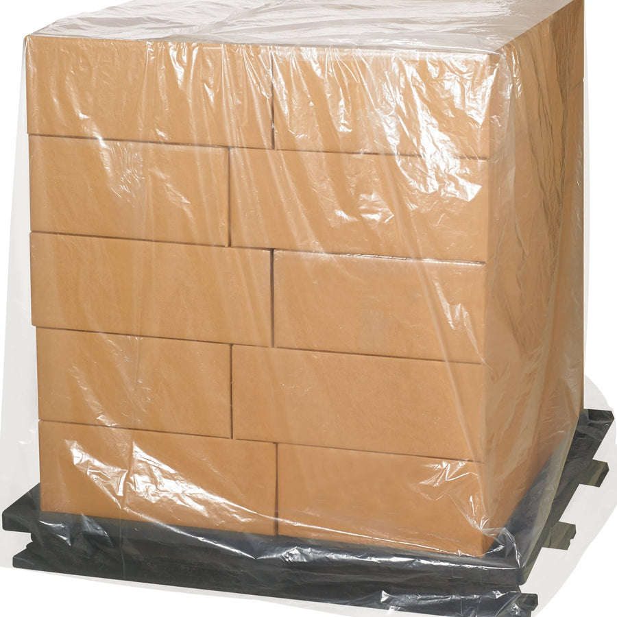 54x44x96 2 Mil Clear Pallet Covers 50-Pack PC114