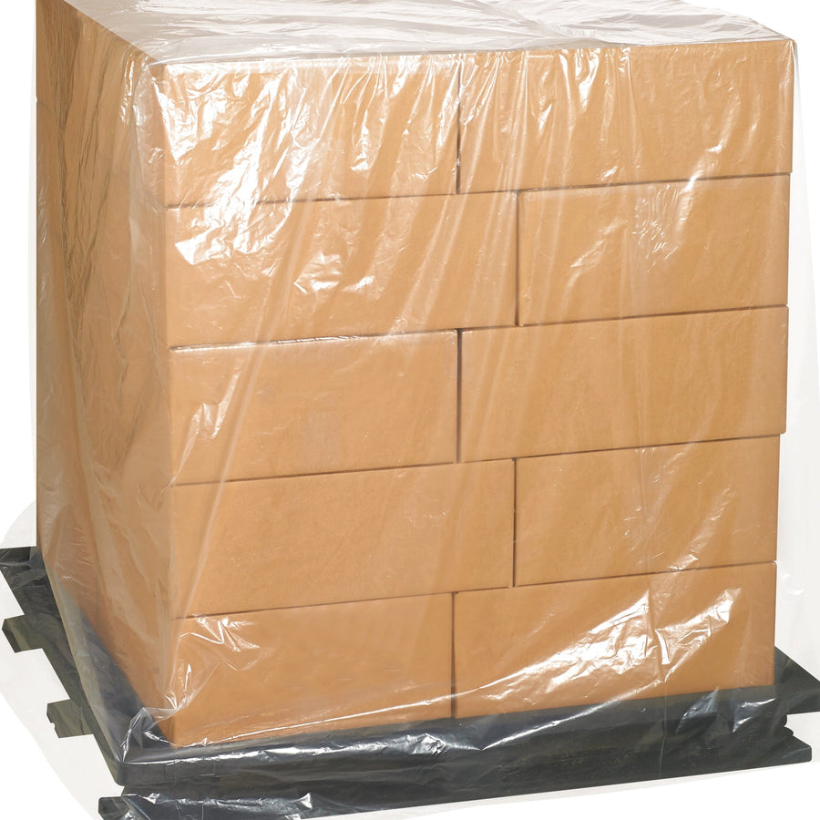 48x48x96 1 Mil Clear Pallet Covers 100/Case PC505