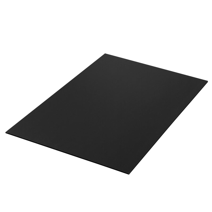 24x36 Black Polypropylene Corrugated Sheets 10-Pack PCS2436B