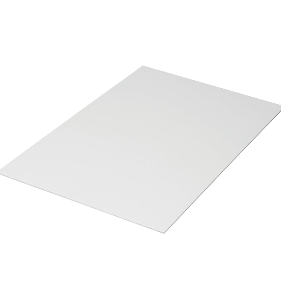 24x36 White Polypropylene Corrugated Sheets 10-Pack PCS2436W