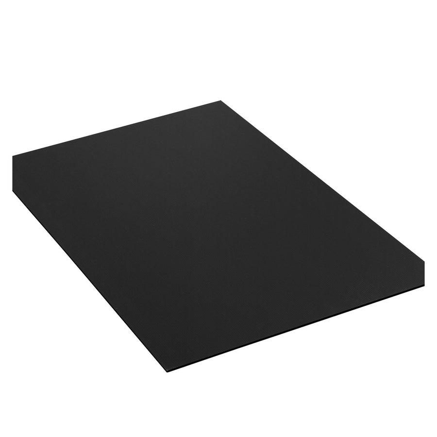 40x48 Black Polypropylene Corrugated Sheets 10-Pack PCS4048B