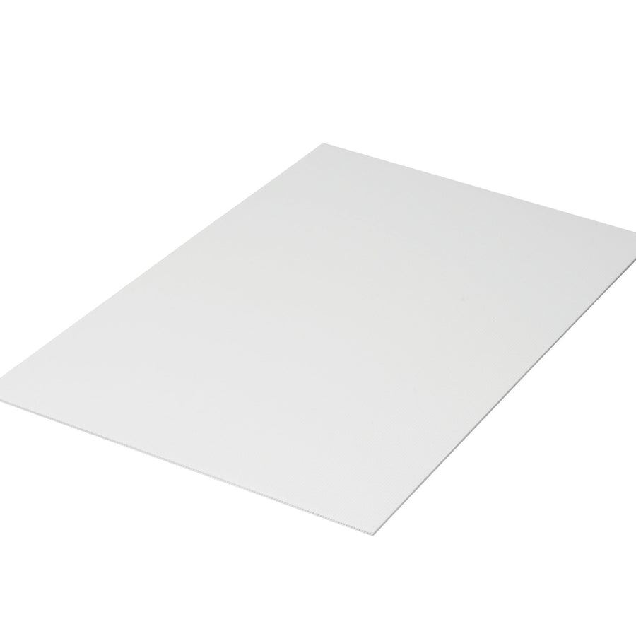 40x48 White Polypropylene Corrugated Sheets 10-Pack PCS4048W