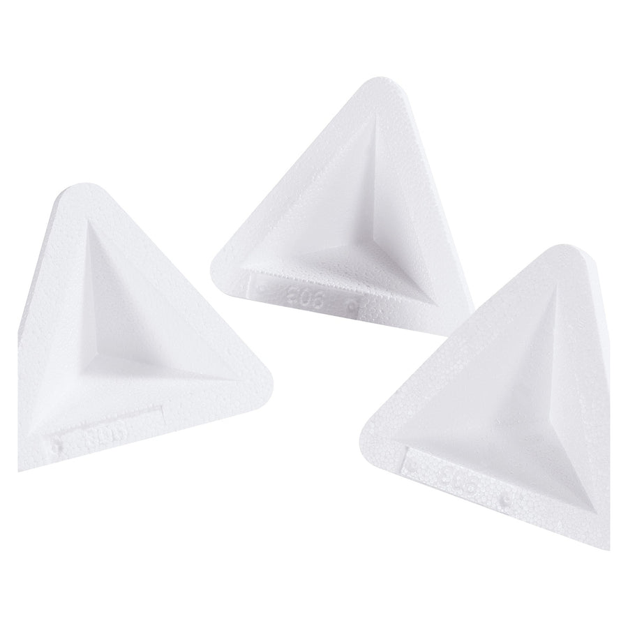 4.5x4.5x6.38 EPS Foam Corners 500/Case PF209