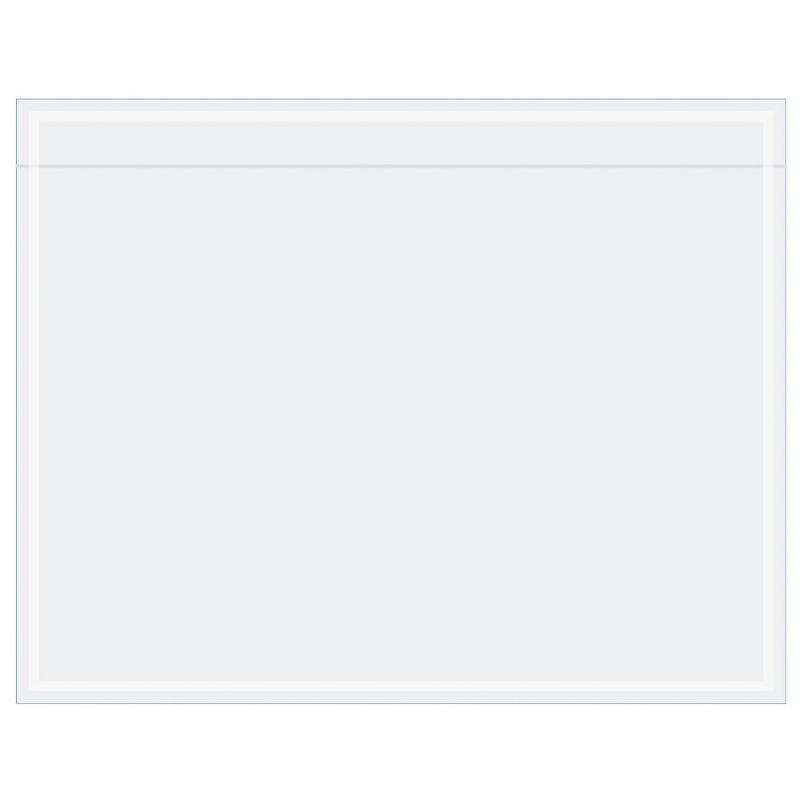 7x5.5 2 Mil Clear Packing List Envelopes 1000/Case PL21