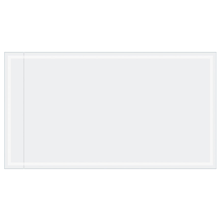 5.5x10 2 Mil Clear Self-Adhesive Packing List Envelopes 1000/Case PL28