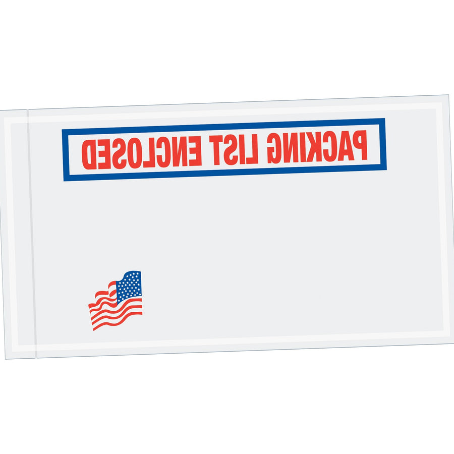 5.5x10 2 Mil Packing List Envelopes 1000/Case PL512