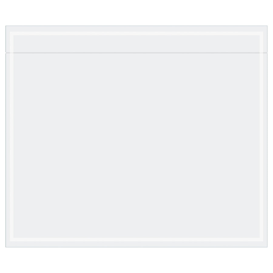 6.5x5.5 2 Mil Clear Face Packing List Envelopes 1000/Case PL523