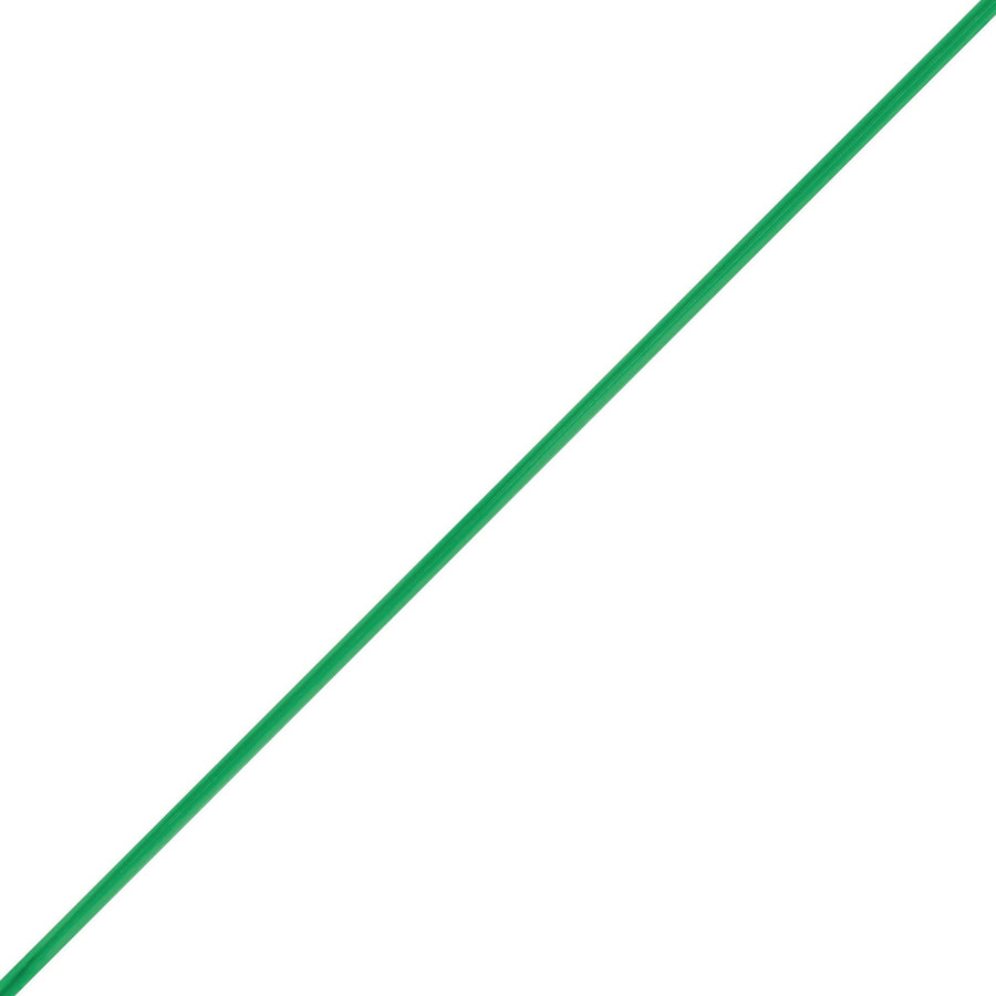 12 in Green Plastic Twist Ties 2000/Case PLT12G