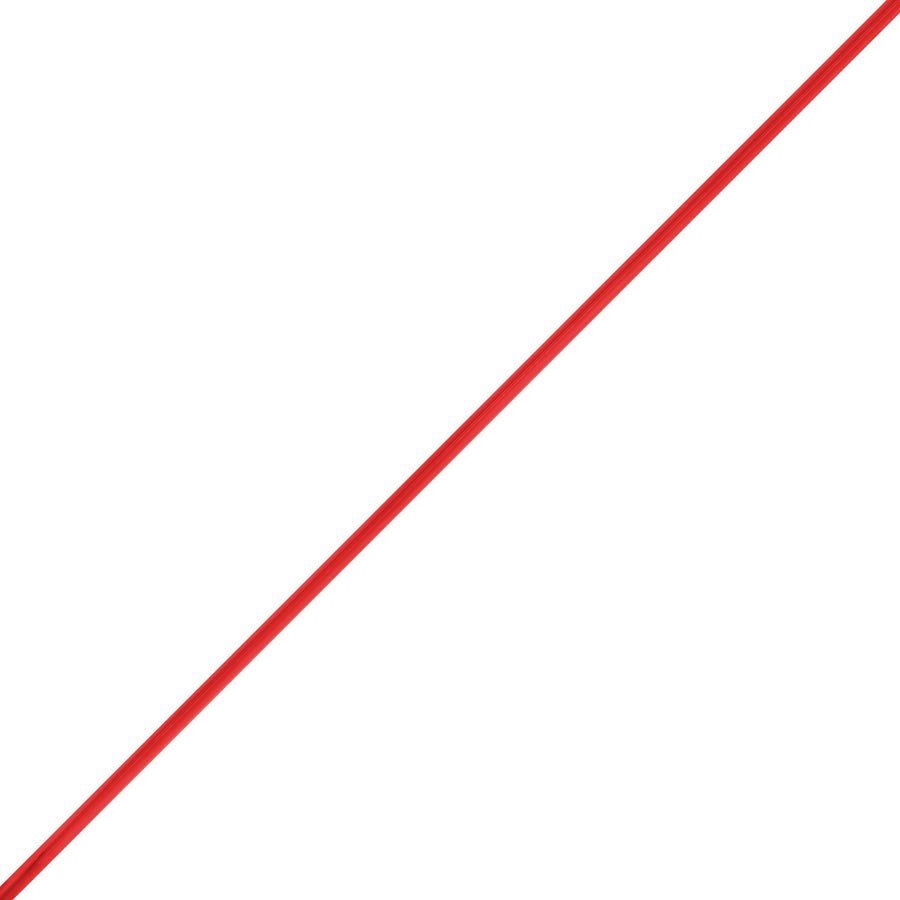 12 in Red Plastic Twist Ties 2000/Case PLT12R