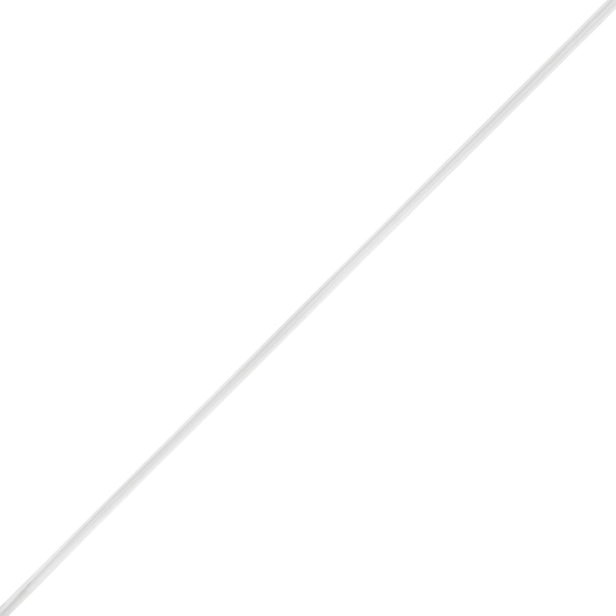 12 in White Plastic Twist Ties 2000/Case PLT12W
