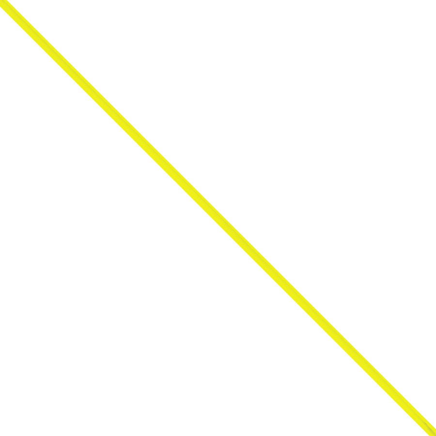 12 in Yellow Plastic Twist Ties 2000/Case PLT12Y