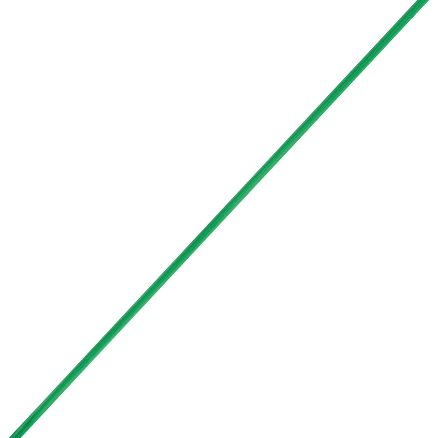 4 in Green Plastic Twist Ties 2000/Case PLT4G