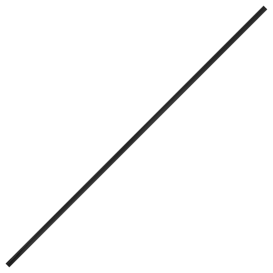 4 in Black Plastic Twist Ties 2000/Case PLT4K