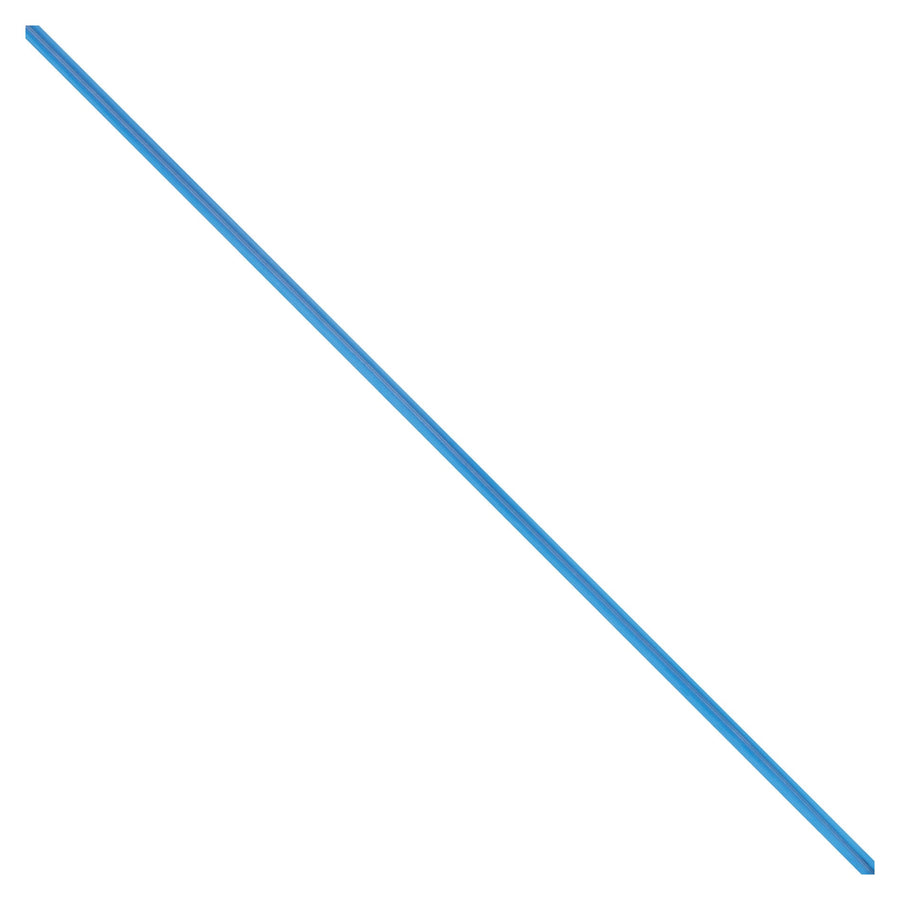 6 in Blue Plastic Twist Ties 2000/Case PLT6B