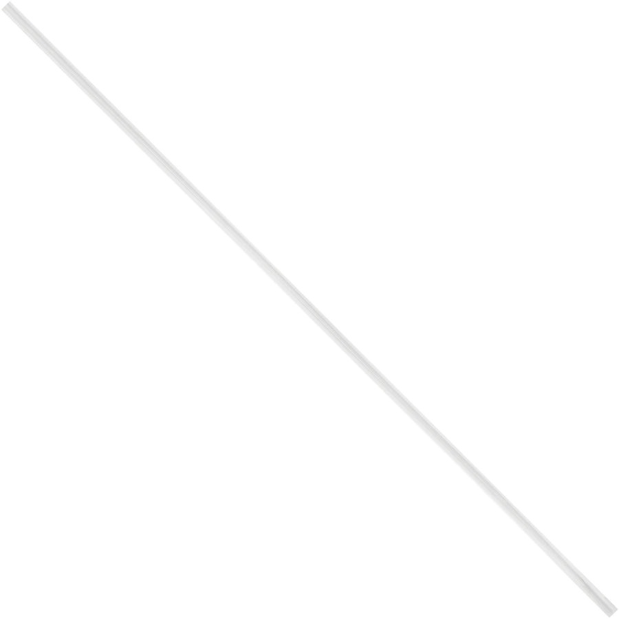 Industrial-grade 6" white plastic twist ties deliver quick, secure bag closures for packaging operations of any scale. Made from flexible, long-life wire coil, these pre-cut plastic bag ties are moisture-resistant and reusable, reducing per-unit closure costs. Buy by the case‚2000 ties per order.