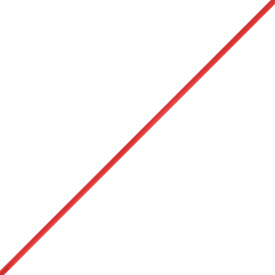 9 in Red Plastic Twist Ties 2000/Case PLT9R