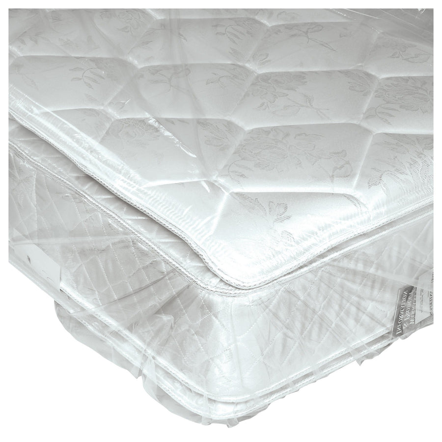 70x12x96 1.1 Mil Clear Perforated Mattress Bags 100 Rolls PMB701296