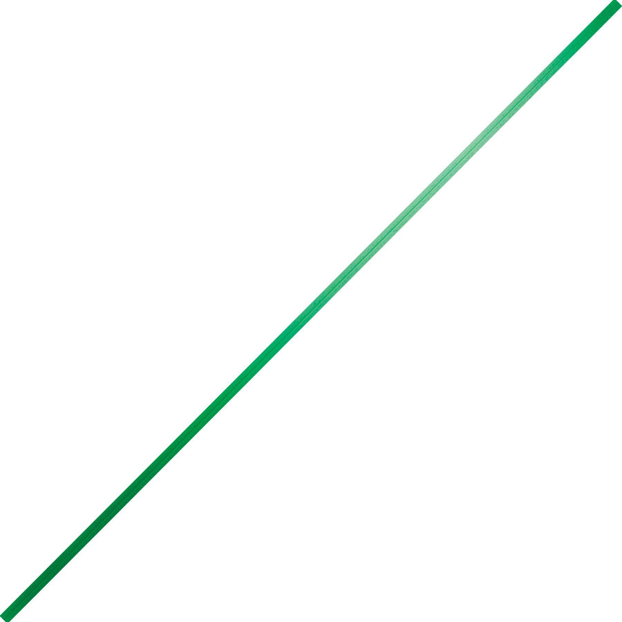 4 in Metallic Green Plastic Twist Ties 2000/Case PMT4G