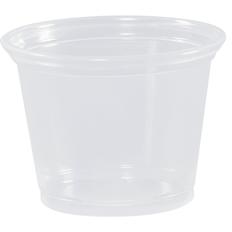 1 oz Clear Polypropylene Portion Cups 2500/Case PORT100