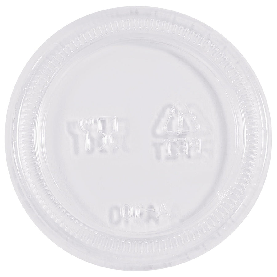 2 oz Clear Polypropylene Portion Cup Lids 2500/Case PORT2LID