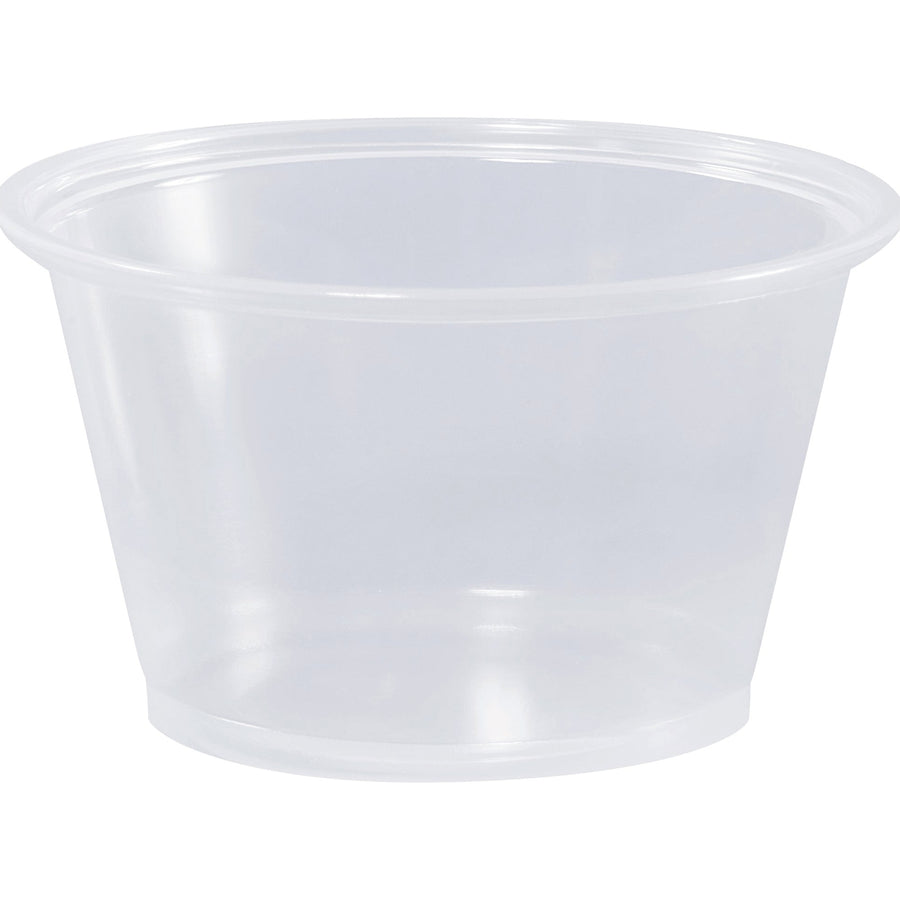 4 oz Clear Polypropylene Portion Cups Food-Safe 2500/Case PORT400