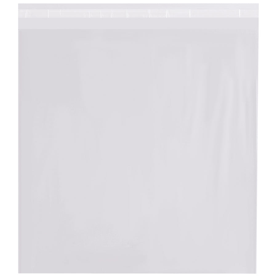 Industrial-grade 12x12" resealable poly bags featuring fast self-seal adhesive technology. 1.5 mil thickness polyethylene construction provides durable protection for shipping and storage. Case of 1000 bags delivers cost-effective compliance-ready packaging.