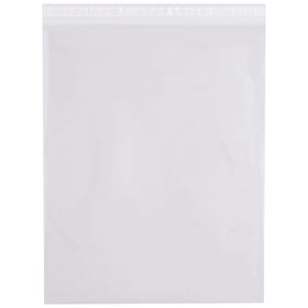 Save packing time with our 16x20" 4 mil resealable poly bags featuring self-seal adhesive that closes in seconds–no equipment needed. Each case contains 250 clear polyethylene bags ideal for food storage, product protection, and shipping compliance. Built tough at 4 mil thickness for durability without excess cost.