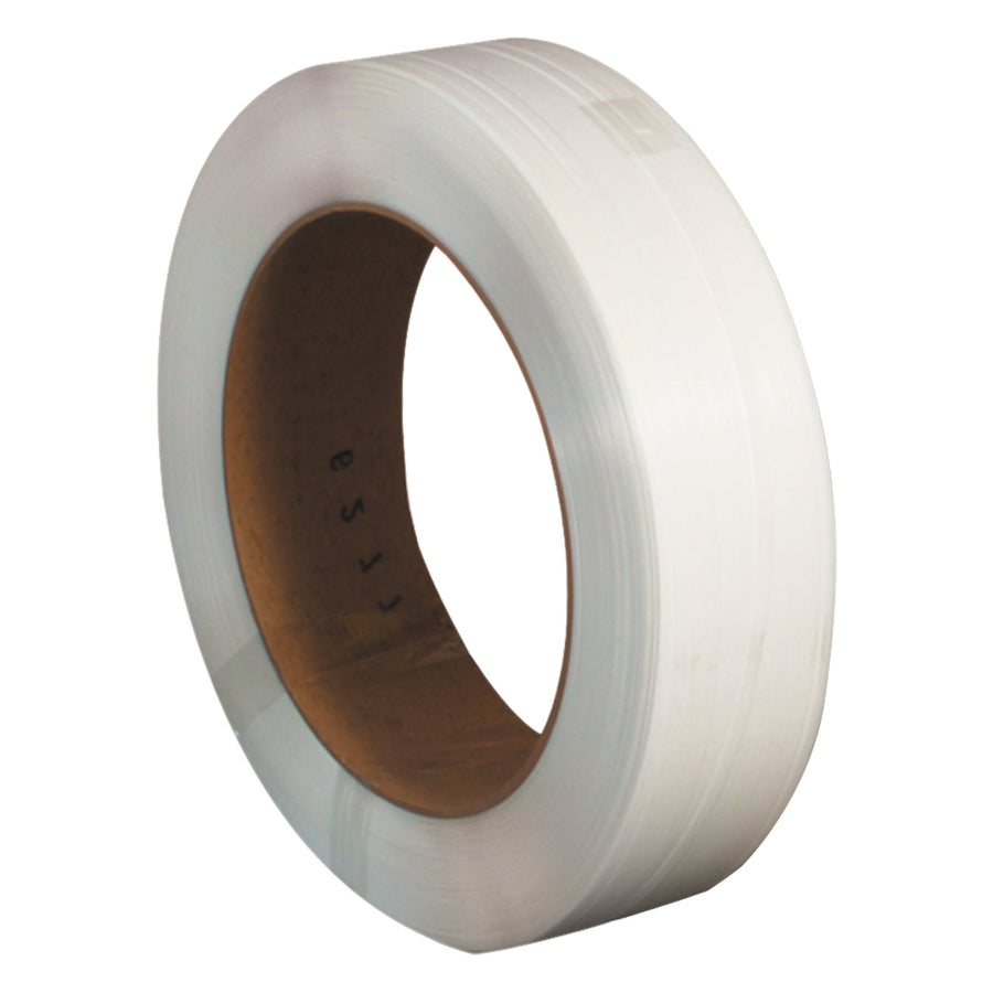 1/2 in x 9000 ft White Polypropylene Strapping PS1217W