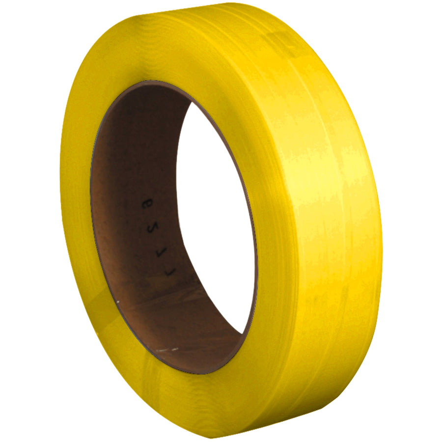 1/2 in x 7200 ft .022 Yellow Polypropylene Hand Grade Strapping PS1226Y