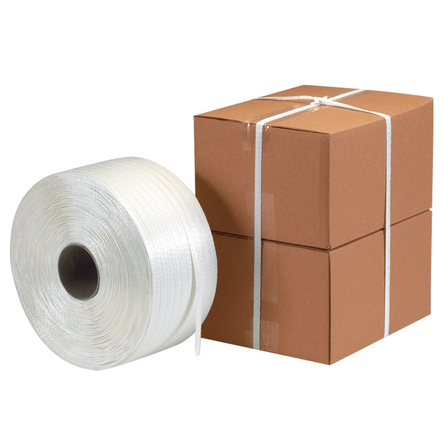 1/2 in x 3900 ft White Polyester Strapping PSC126