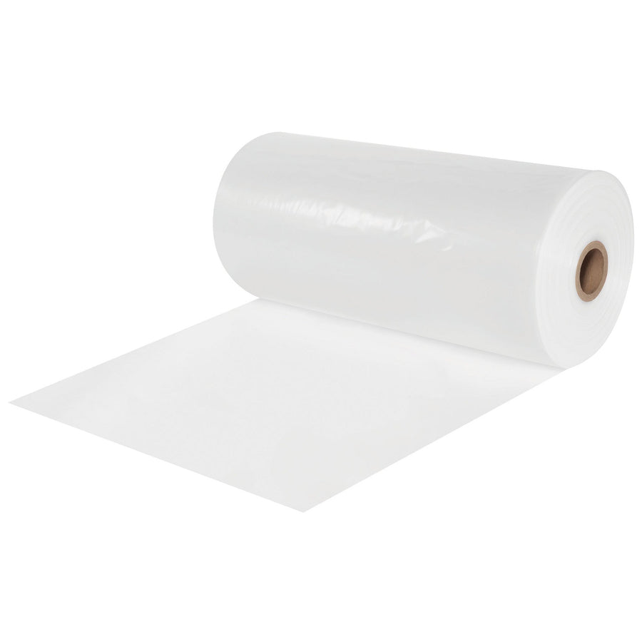 2 in x 1075 ft 4 Mil Clear Heavy-Duty Poly Tubing PT0204