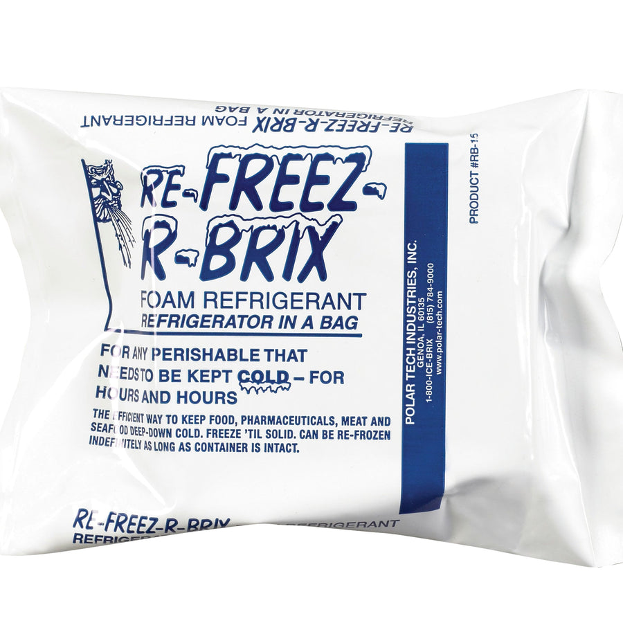 4.5x4x1.5 Gel Refrigerant Cold Packs 12/Case RB15